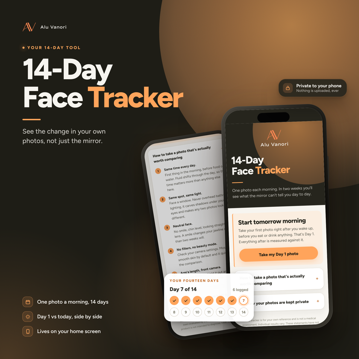 14-Day Face Tracker